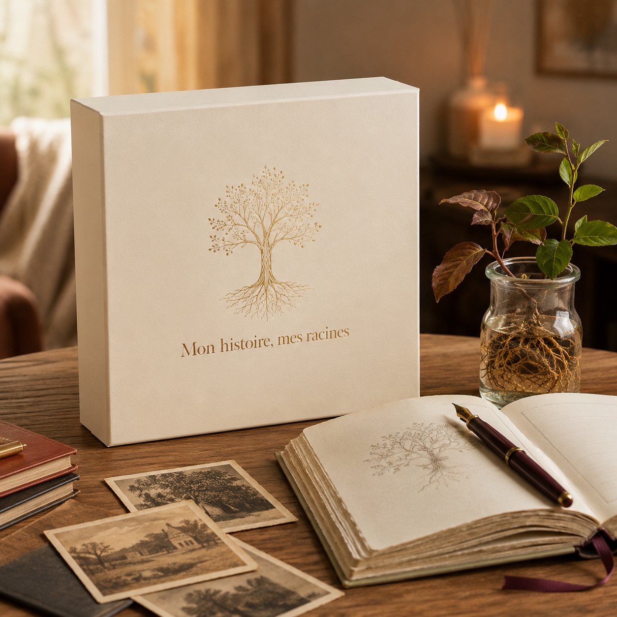 Le coffret Mon histoire, mes racines